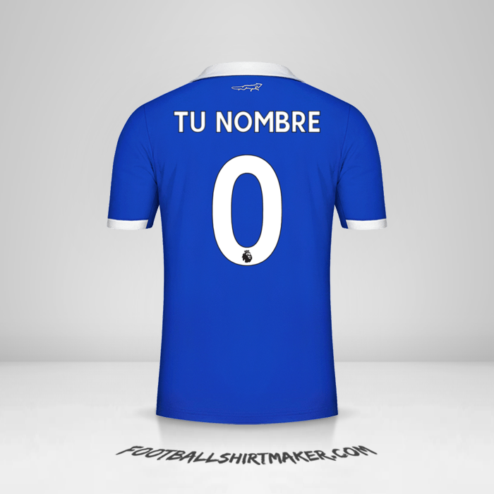 Jersey Leicester City FC 2022/2023 -  tu nombre - 0