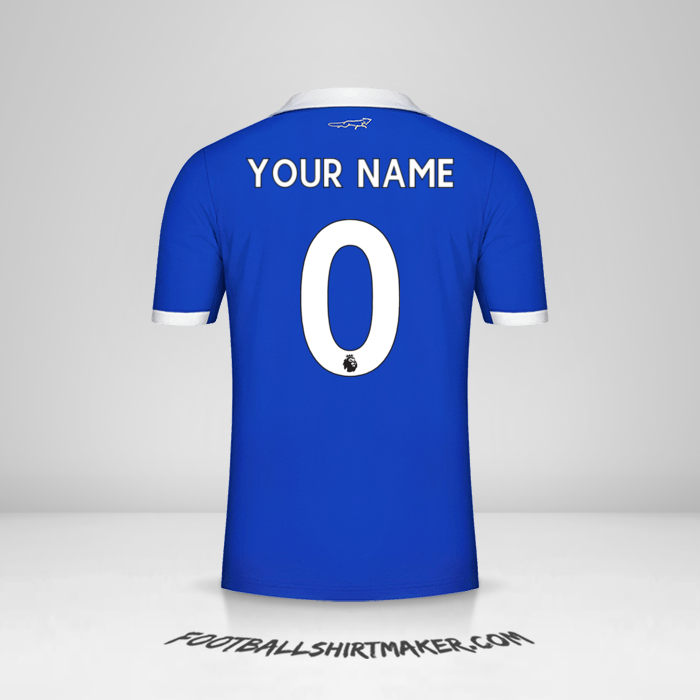 Shirt Leicester City FC 2022/2023 -  your name - 0