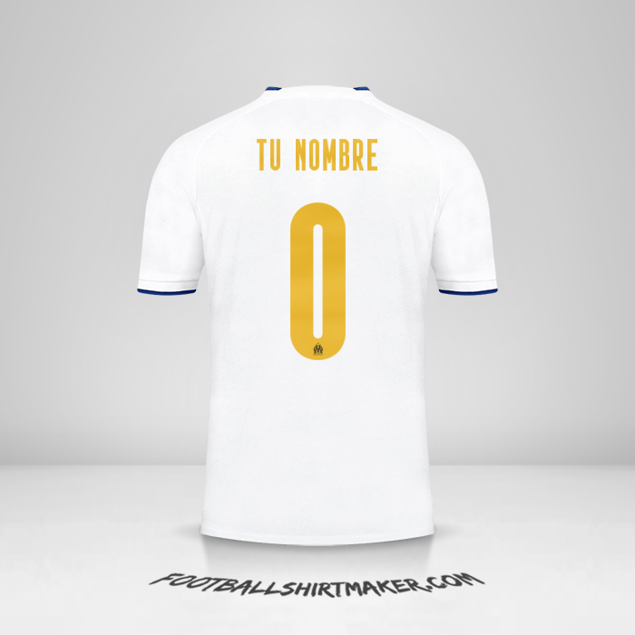 Jersey Olympique de Marseille 2022/2023 Cup -  tu nombre - 0