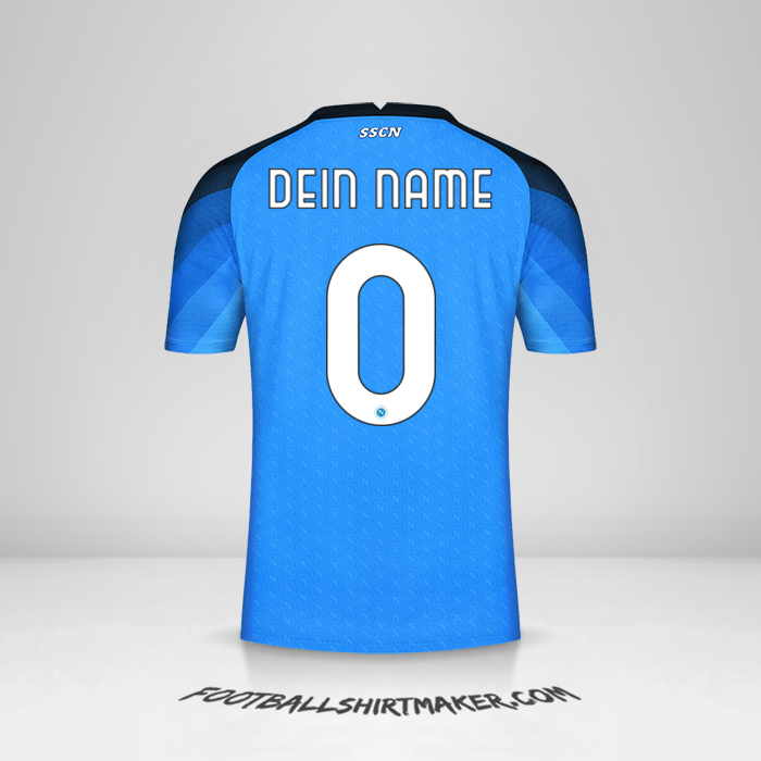 Trikot SSC Napoli 2022/2023 -  dein name - 0