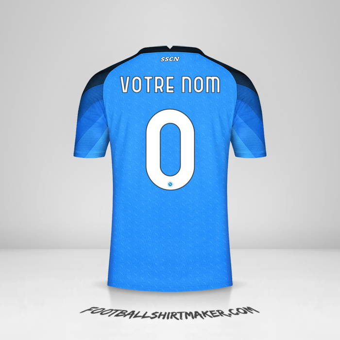 Maillot SSC Napoli 2022/2023 -  votre nom - 0