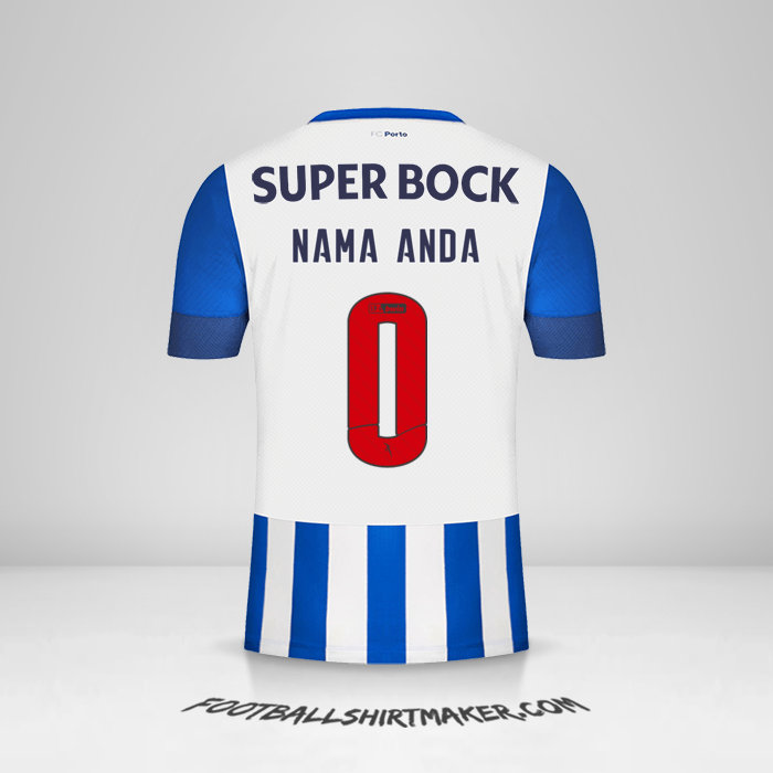 Jersey FC Porto 2022/2023 -  nama anda - 0