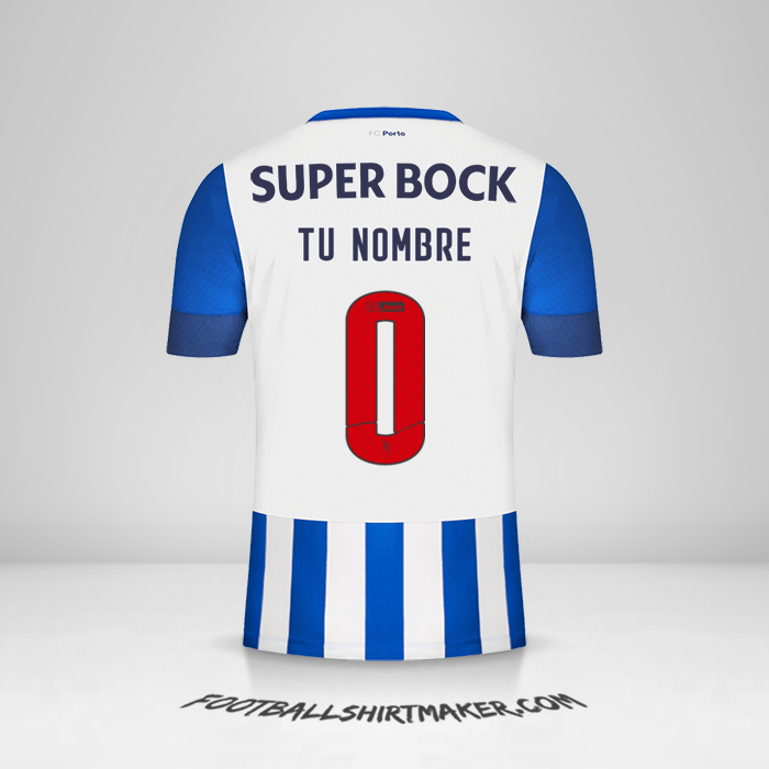 Camiseta FC Porto 2022/2023 -  tu nombre - 0