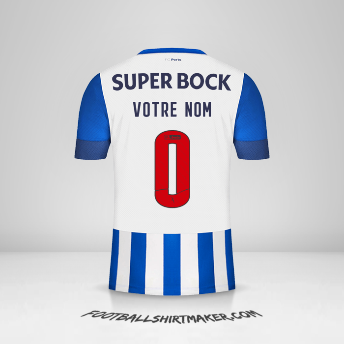 Maillot FC Porto 2022/2023 -  votre nom - 0