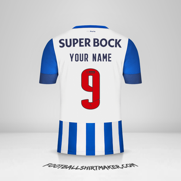 FC Porto 2022/2023 shirt number 9 your name