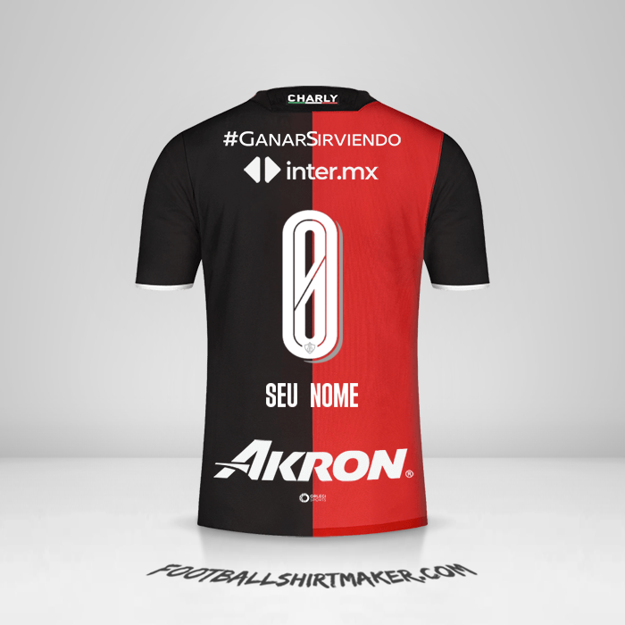 Camisa Atlas 2022/2023 -  seu nome - 0