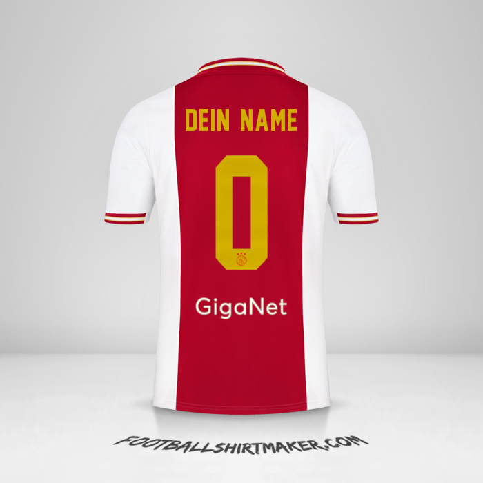 Trikot AFC Ajax 2022/2023 -  dein name - 0