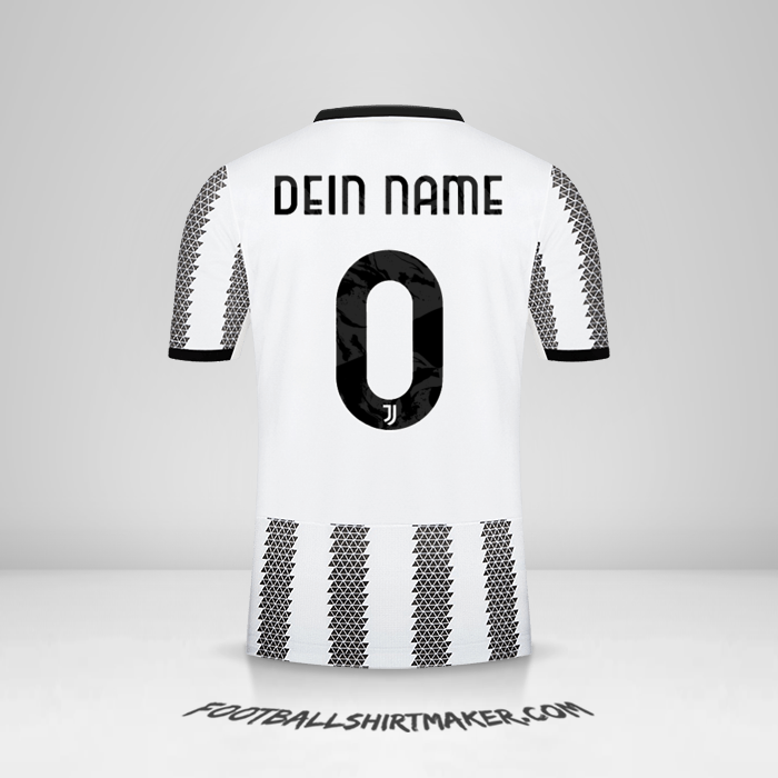 Trikot Juventus FC 2022/2023 Cup -  dein name - 0