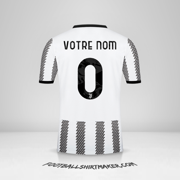 Maillot Juventus FC 2022/2023 Cup -  votre nom - 0