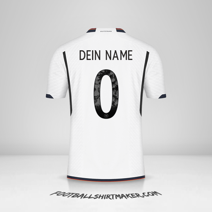 Trikot Deutschland 2022 -  dein name - 0