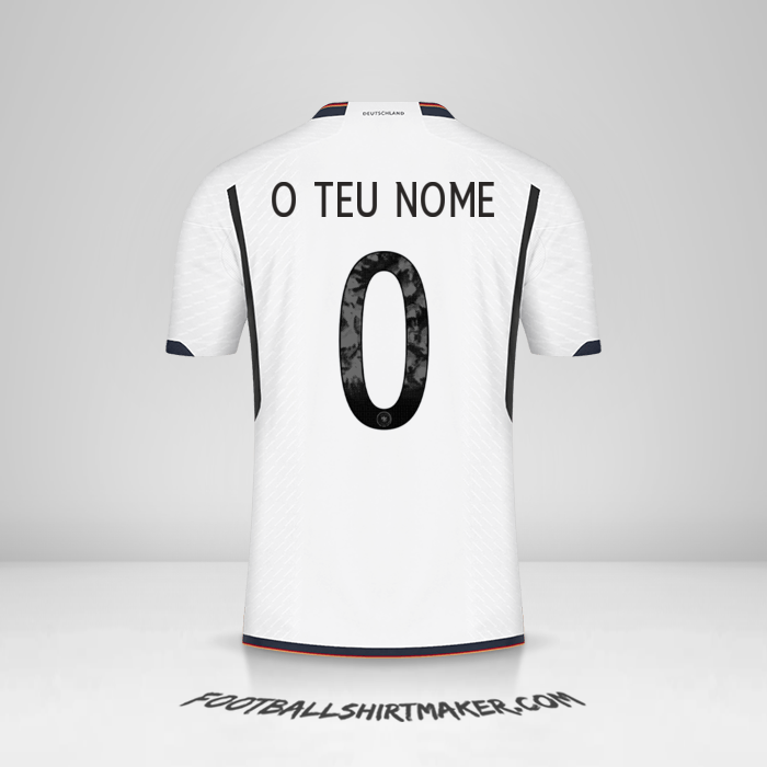 Camisola Alemanha 2022 -  o teu nome - 0