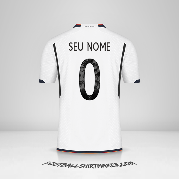 Camisa Alemanha 2022 -  seu nome - 0