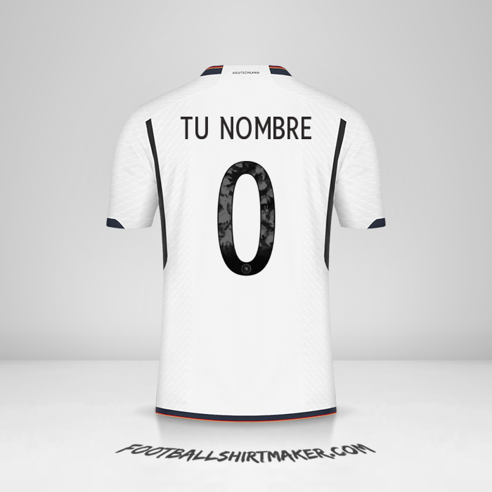 Jersey Alemania 2022 -  tu nombre - 0