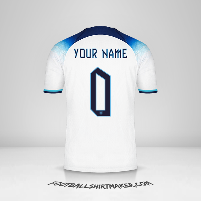 Shirt England 2022 -  your name - 0