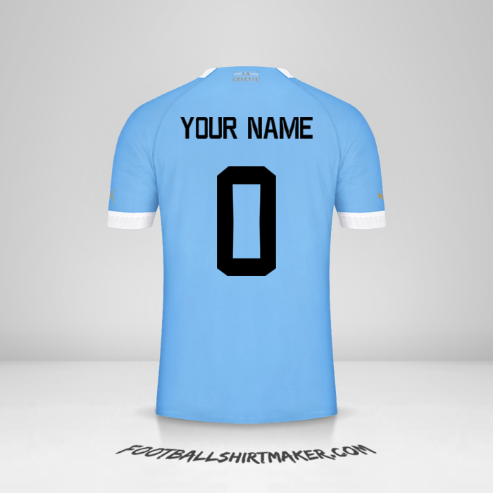 Shirt Uruguay 2022 -  your name - 0