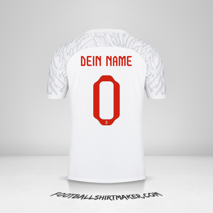 Trikot Polen 2022 -  dein name - 0