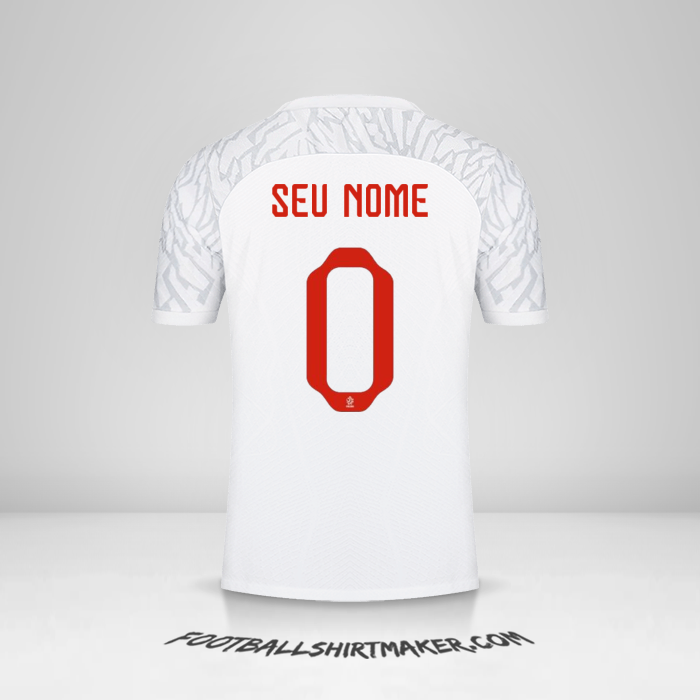 Camisa Polônia 2022 -  seu nome - 0