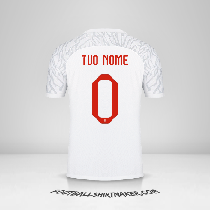Maglia Polonia 2022 -  tuo nome - 0