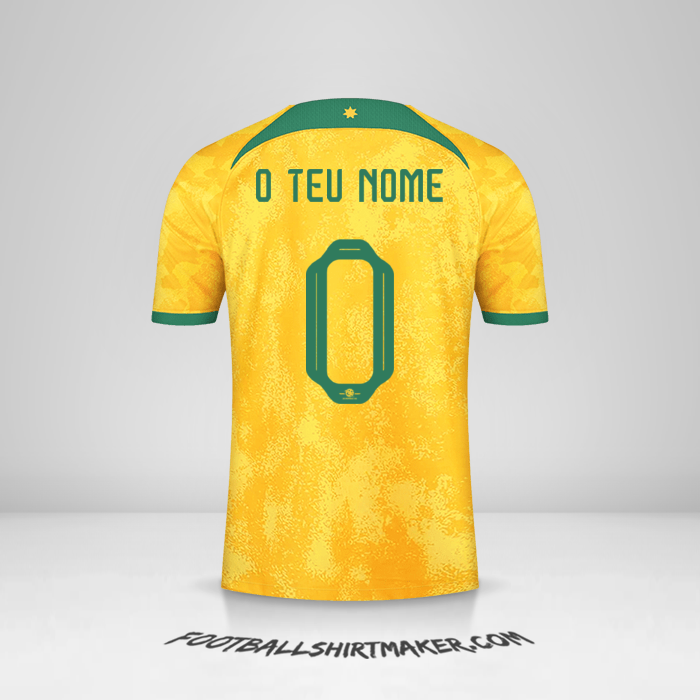 Camisola Austrália 2022 -  o teu nome - 0