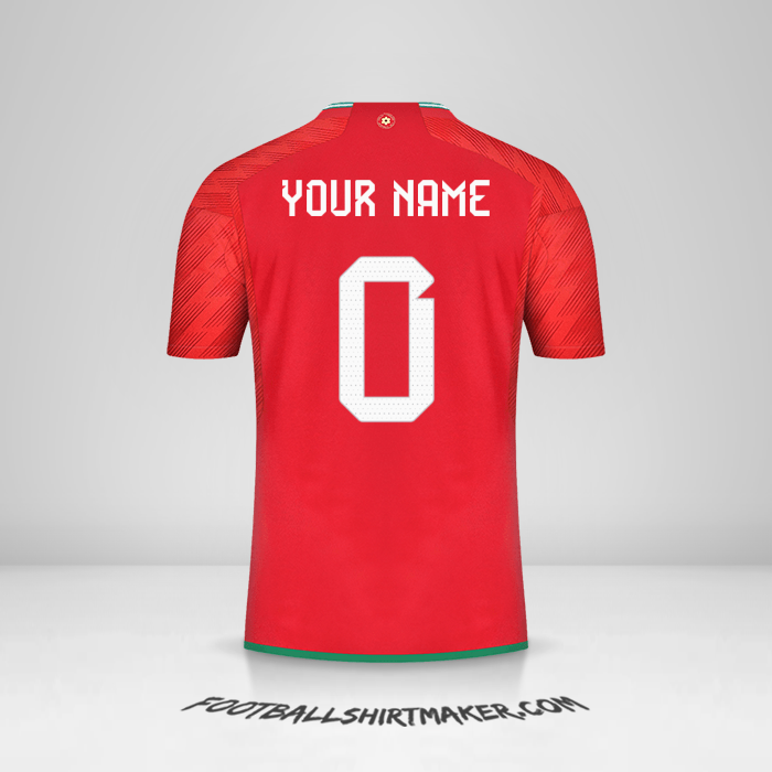 Jersey Wales 2022 -  your name - 0