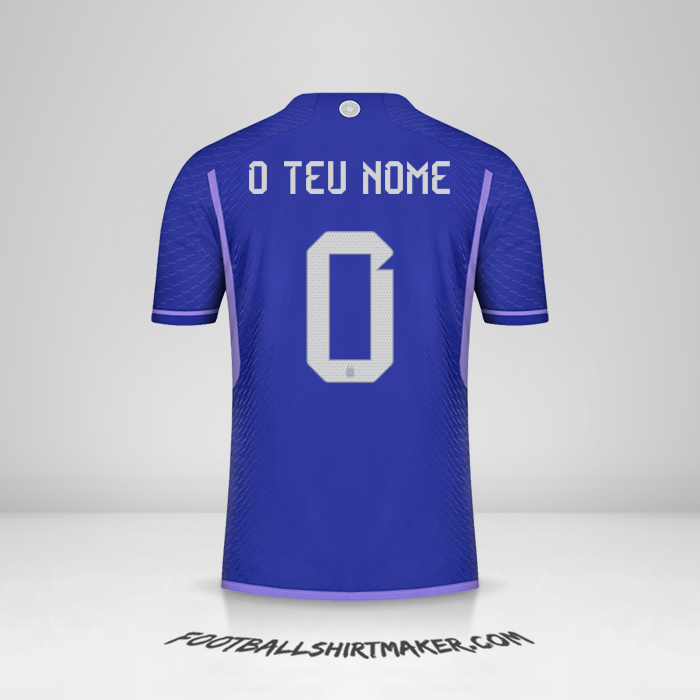 Camisola Argentina 2022 II -  o teu nome - 0