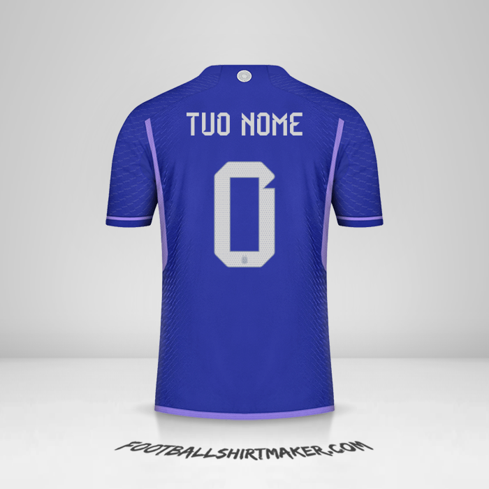 Maglia Argentina 2022 II -  tuo nome - 0