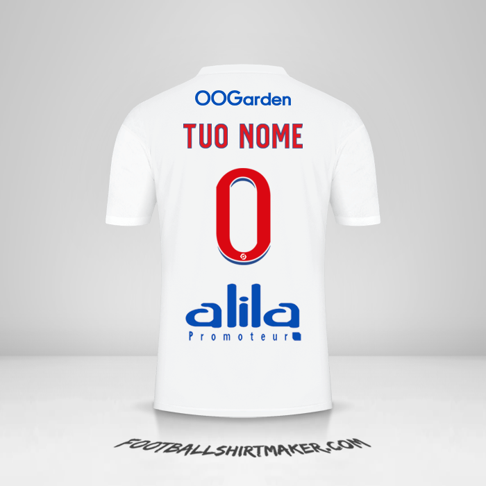 Maglia Olympique Lyon 2022/2023 -  tuo nome - 0