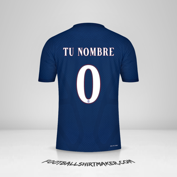 Camiseta Paris Saint Germain 2022/2023 Cup -  tu nombre - 0