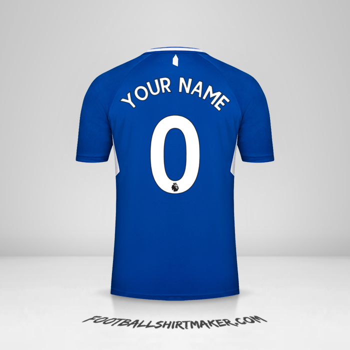 Jersey Everton FC 2022/2023 -  your name - 0