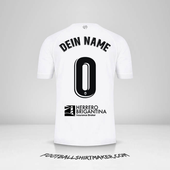 Trikot Valencia CF 2022/2023 -  dein name - 0