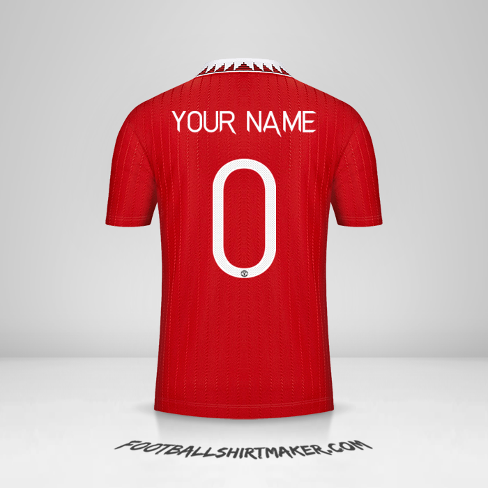 Shirt Manchester United 2022/2023 Cup -  your name - 0