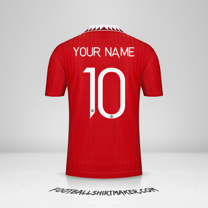 Manchester United 2022/2023 Cup shirt number 10 your name