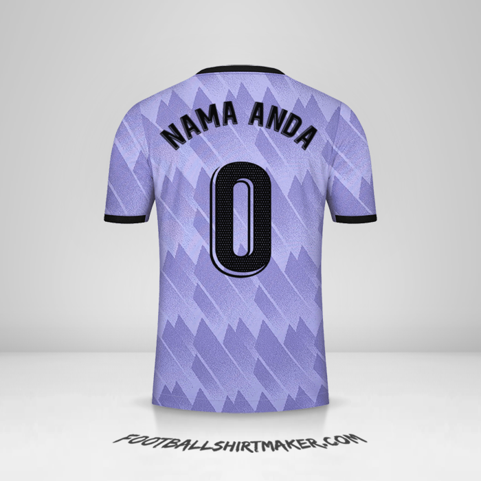 Jersey Real Madrid CF 2022/2023 II -  nama anda - 0