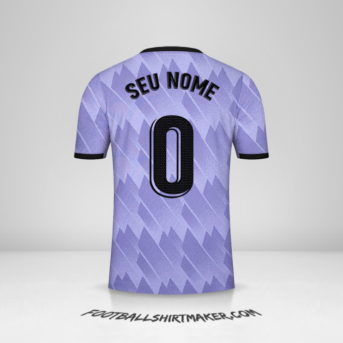 Camisa Real Madrid CF 2022/2023 II -  seu nome - 0