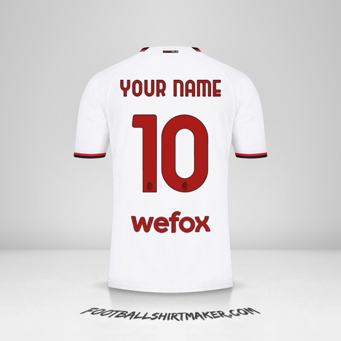 AC Milan 2022/2023 II shirt number 10 your name