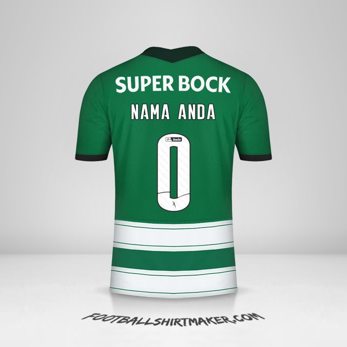 Jersey Sporting Clube 2022/2023 -  nama anda - 0