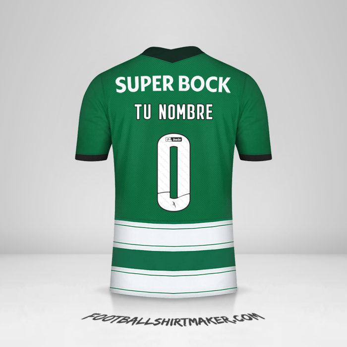 Camiseta Sporting Clube 2022/2023 -  tu nombre - 0