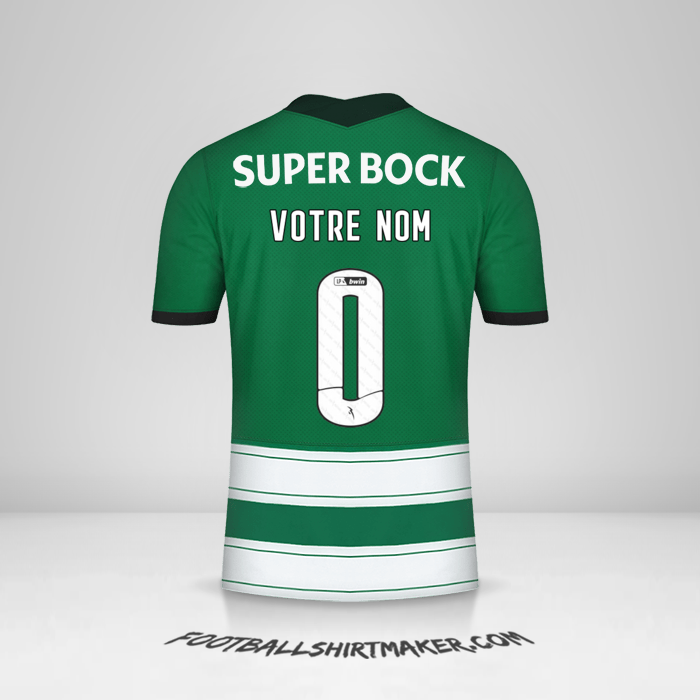 Maillot Sporting Clube 2022/2023 -  votre nom - 0