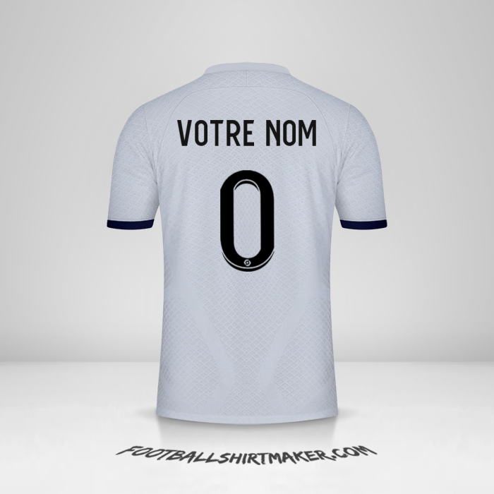 Maillot Paris Saint Germain 2022/2023 II -  votre nom - 0