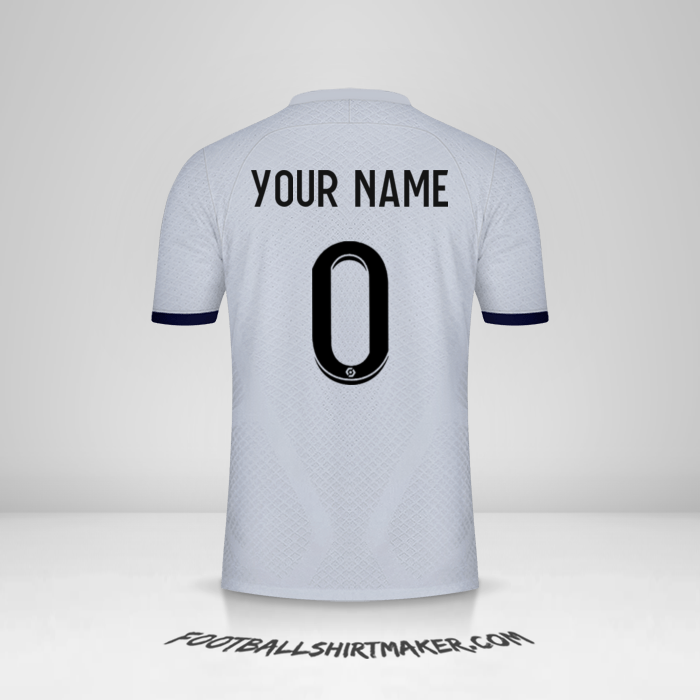 Shirt Paris Saint Germain 2022/2023 II -  your name - 0