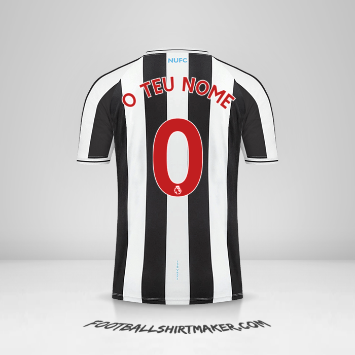 Camisola Newcastle United FC 2022/2023 -  o teu nome - 0