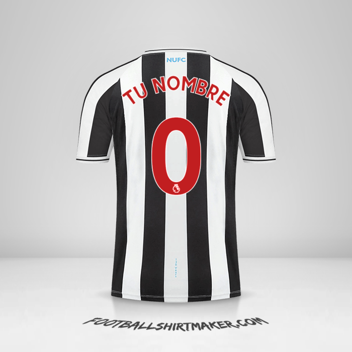 Camiseta Newcastle United FC 2022/2023 -  tu nombre - 0