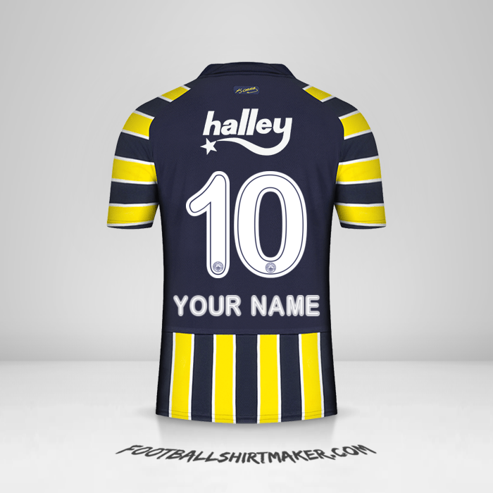 Fenerbahce SK 2022/2023 jersey number 10 your name