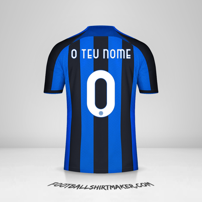 Camisola Inter 2022/2023 Cup -  o teu nome - 0