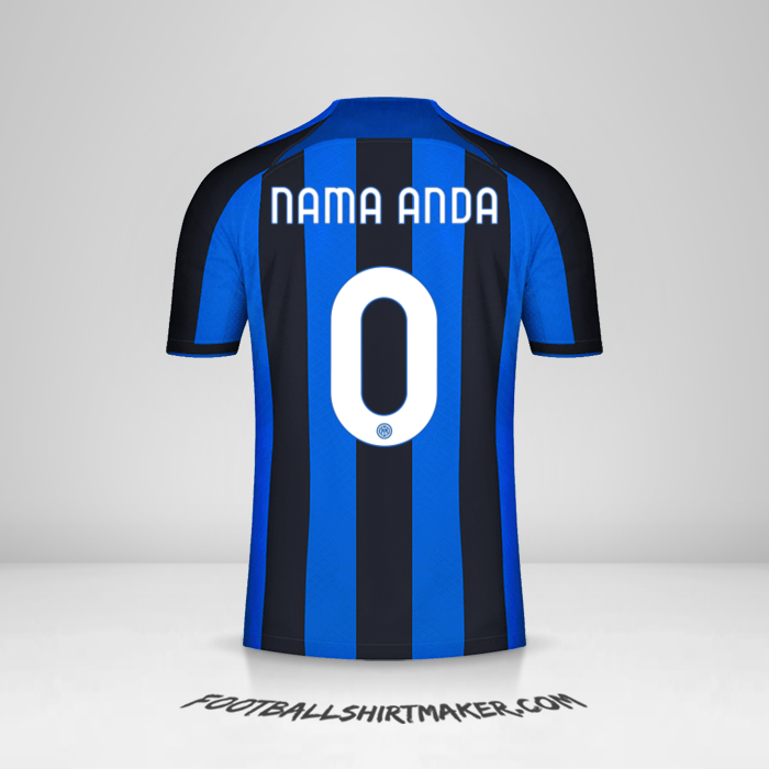 Jersey Inter 2022/2023 Cup -  nama anda - 0