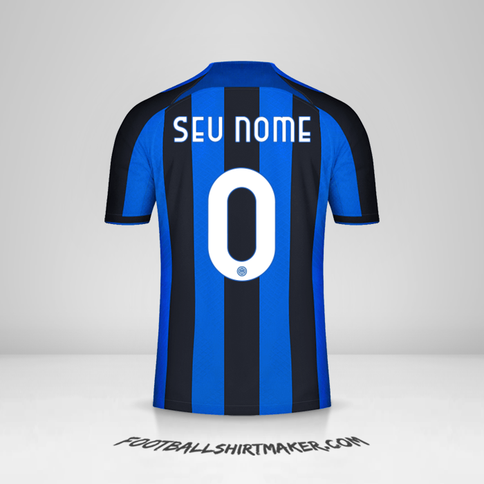 Camisa Inter 2022/2023 Cup -  seu nome - 0