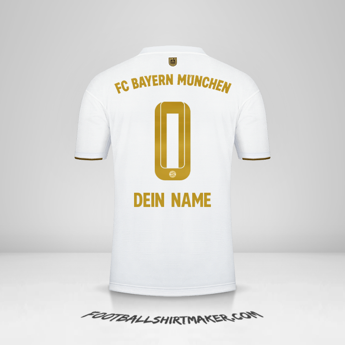 Trikot FC Bayern Munchen 2022/2023 II -  dein name - 0