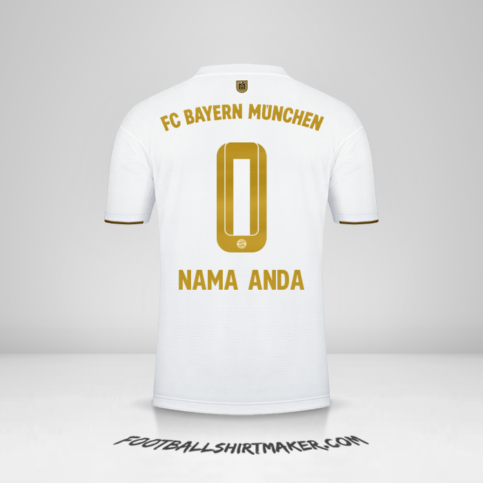 Jersey FC Bayern Munchen 2022/2023 II -  nama anda - 0