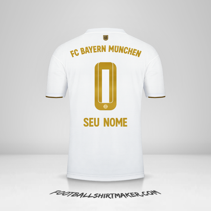 Camisa FC Bayern Munchen 2022/2023 II -  seu nome - 0