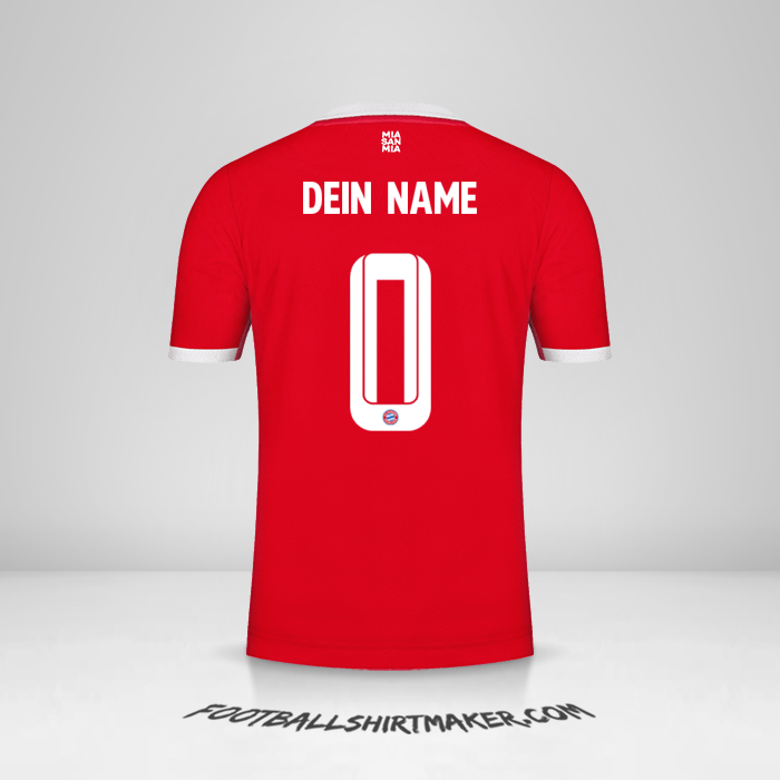 Trikot FC Bayern Munchen 2022/2023 Cup -  dein name - 0